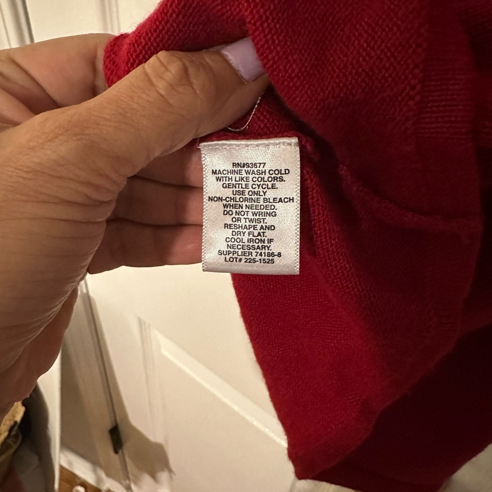 Liz Claiborne Scarlet Wrap Mini Dress - Picture 5 of 5